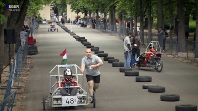 Pneumobil verseny egy hónap múlva