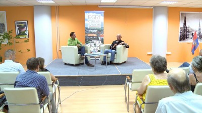 Reviczky Gábor volt az Egri Csillag Szalon vendége